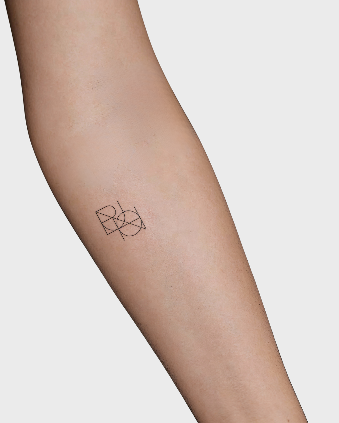 Joined Custom Logo Tattoo Design