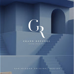 Elegant GR monogram logo designed by Danibydsgn for Grand Refurbs, featuring refined business branding and luxury-inspired visual identity.