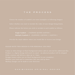 This page outlines the design process for Danibydsgn Custom Logos. With over 30,000 designs completed globally and more than 2,400+ five-star reviews, Danibydsgn has a reputation for excellence in personal branding, fineline tattoos, body art design, wall art, clothing branding and elegant business branding.  Danibydsgn overlapped logo designs exemplify minimalist luxury in custom design
