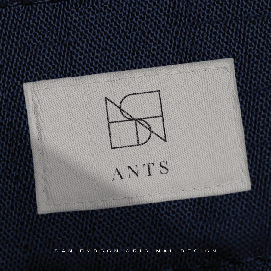 A symbolic embroidered design featuring a customized date and a unique pattern with intricate details on a hoodie